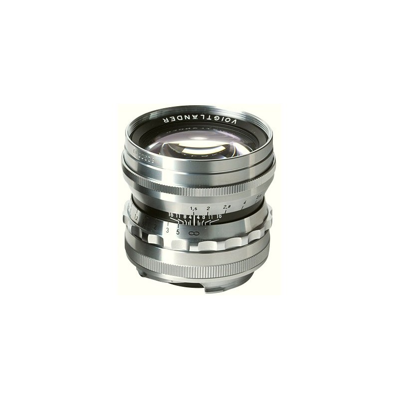 Voigtlander Nokton 50mm F1.5 Aspherical Silver